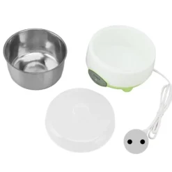 Compact Yoghurt Maker Machine Rostfritt stål behållare Yoghurt Maker för hemmagjord DIY Yoghurt Grön 15W EU Plug 220V