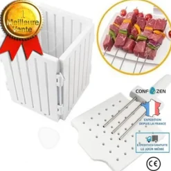 CONFO® Köttspettmaskin Fåmspett 36 hål Köttspett Fårspett Artefakt Köttspett