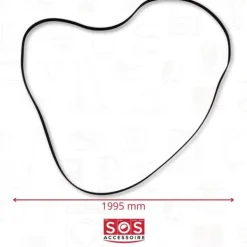 Bosch Torktumlare-Courroie 1995H7 - - Torktumlare - Kompatibel med flera modeller - Nödvändig tillbehör