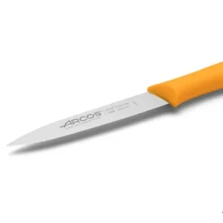 Couteau Mondador - Arcos - Nova 188633 - Rostfritt stål Nitrum - Blad 10 cm - Handtag Polypropylen