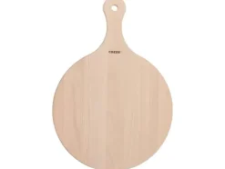 Cozze® pizzaskärbräda med handtag Ø350 mm bok