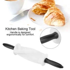 Croissantkavel Kakelbröd Kavling Degskärare för att göra Croissantrullkniv