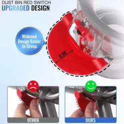 Dammsugartillbehör-Dammbehållare för Dyson V11, V15, SV14, SV15, SV22 dammsugare