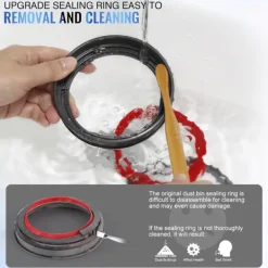 Dammsugartillbehör-Dammbehållare för Dyson V11, V15, SV14, SV15, SV22 dammsugare