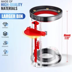 Dammsugartillbehör-Dammbehållare för Dyson V11, V15, SV14, SV15, SV22 dammsugare