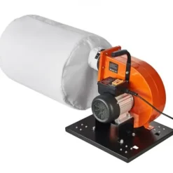 Dammsamlare 781,54 m³/h 425x600 mm 80 L Stål Mobil Verkstad