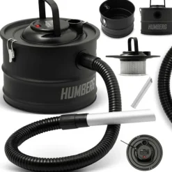 Humberg Grovdammsugare-Dammsugare för aska i öppen spis 15L 1200W HM-404