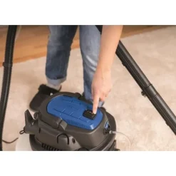 Dammsugare Injektor Vatten- och Stoftavskiljare SCHEPPACH SprayVac20 - 1600W - Rostfri Tank - Grå - 5 i 1