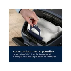 Electrolux Dammsugare med påse 800 EB81U1DB 650 W Denimblå