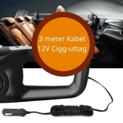 Handdammsugare-Dammsugare till Bilen - Portabel Effektiv Bildammsugare Orange