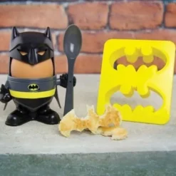 Nintendo Serveringsfat & Skålar-DC Comics Batman äggkopp och kakskärare