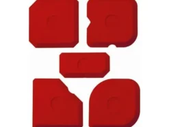 Köksskrapor-Dedra Silikonspatlar 5st i en låda