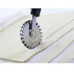 Degräfflor med vågigt blad i rostfritt stål - Hendi 856154