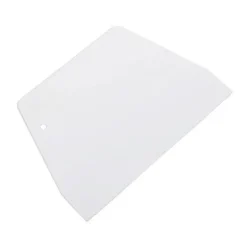 degskrapa Multifunktionell flexibel skålskrapa Plast degskärare bänkskrapa med hängande hål för kök