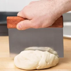 Degskrapa Trä/Rostfritt stål