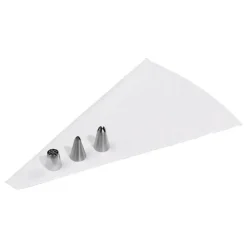 Tala Dekorationsset - Stjärna, Löv, gräs tyll med spritspåse