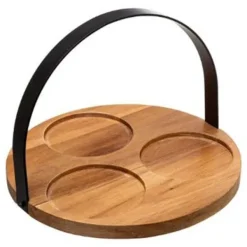 Tillbehör För Matservering-4-delad aperitifset 