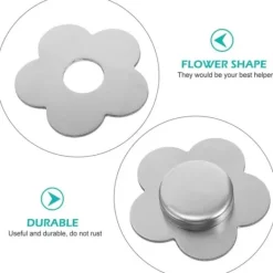 8-delade magnetiska bordsduksvikter för utomhusbruk, vindtäta magneter i rostfritt stål för bordsdukshängen i blomform, lämpliga för dekoration av fa | CDON