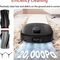 17-delars Ersättningstillbehörssats Kompatibel med Eufy RoboVac E25 Omni / E28 Omni