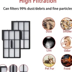 17-delars Ersättningstillbehörssats Kompatibel med Eufy RoboVac E25 Omni / E28 Omni