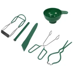 6-delars konserveringskit konserveringstratttång bubbelpopparburknyckellyftare magnetisk locklyftare sylttillverkningsset