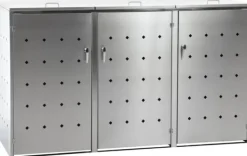 Tillbehör Till Avfallshantering-3-delat avfallshölje Nelli 80 x 198 x 117 cm 1