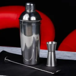 Verktygsset För Drinkar-3-delat cocktailbartenderset. KINGHOFF KH-1705 Shaker