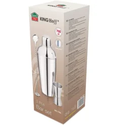 Verktygsset För Drinkar-3-delat cocktailbartenderset. KINGHOFF KH-1705 Shaker