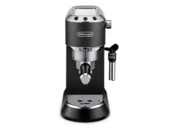 Kaffemaskiner & Espresso-De'Longhi DEDICA EC 685.BK - Kaffemaskin med mjölkskummare - 15 bar - svart