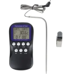 Matlagningstermometrar-Digital Elektrisk Mattermometer för Ugn Grill Grill Matlagning Kökstillbehör