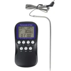Matlagningstermometrar-Digital Elektrisk Mattermometer för Ugn Grill Grill Matlagning Kökstillbehör