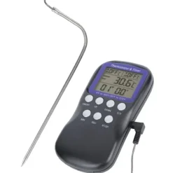 Matlagningstermometrar-Digital Elektrisk Mattermometer för Ugn Grill Grill Matlagning Kökstillbehör