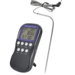 Matlagningstermometrar-Digital Elektrisk Mattermometer för Ugn Grill Grill Matlagning Kökstillbehör