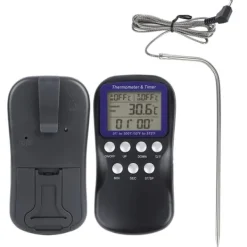 Matlagningstermometrar-Digital Elektrisk Mattermometer för Ugn Grill Grill Matlagning Kökstillbehör