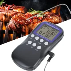 Matlagningstermometrar-Digital Elektrisk Mattermometer för Ugn Grill Grill Matlagning Kökstillbehör