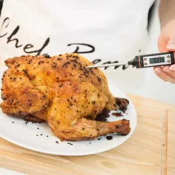 Matlagningstermometrar-Digital Kökstermometer för Mat, BBQ & Vätskor Stektermometer