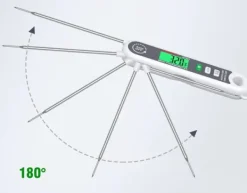Matlagningstermometrar-DIGITAL KÖKSTERMOMETER FÖR MAT KÖTTTILKNING JUSTERBAR -50 +300°C