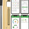 Matlagningstermometrar-Digital köttermometer Digital trådlös dubbelsensor Bluetooth BBQ-termometer för grill, matlagning, rökning
