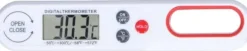 Digital Stektermometer | Vikbar | Omedelbar Läsning Vit
