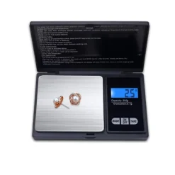 Digital våg 0,01g - 500g pocketscale digitalvåg inkl. batterier 2xAAA