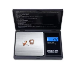Digital våg 0,1g - 500g pocketscale digitalvåg inkl. batterier