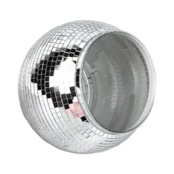 Ishink & Kylare-Disco Ball Ishink Plast Stor kapacitet Party Dryckshink för öl Cocktail Vin Silver