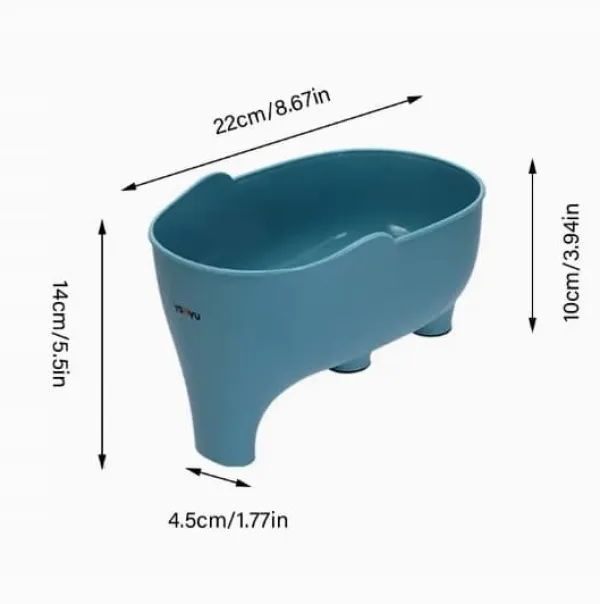 Durkslag & Silar-Diskbänkssil sopfilter Anti-halk fruktgrönsaksavlopp