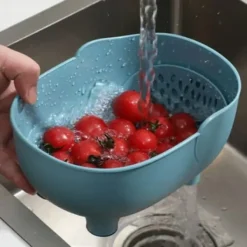 Durkslag & Silar-Diskbänkssil sopfilter Anti-halk fruktgrönsaksavlopp