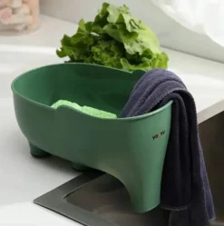 Durkslag & Silar-Diskbänkssil sopfilter Anti-halk fruktgrönsaksavlopp