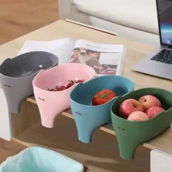 Durkslag & Silar-Diskbänkssil sopfilter Anti-halk fruktgrönsaksavlopp