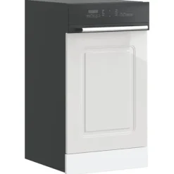 vidaXL Diskmaskiner-Diskmaskinspanel högglans vit 45x1,5x67 cm konstruerat trä