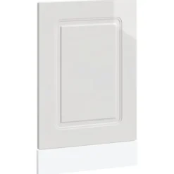 vidaXL Diskmaskiner-Diskmaskinspanel högglans vit 45x1,5x67 cm konstruerat trä