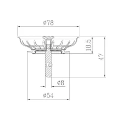 Diskhokorgar-Diskpropp med silkorg