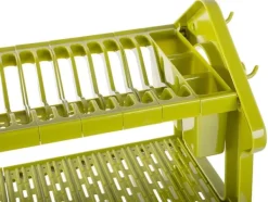 Diskställ med Tre Nivåer - Diskställ med avrinning